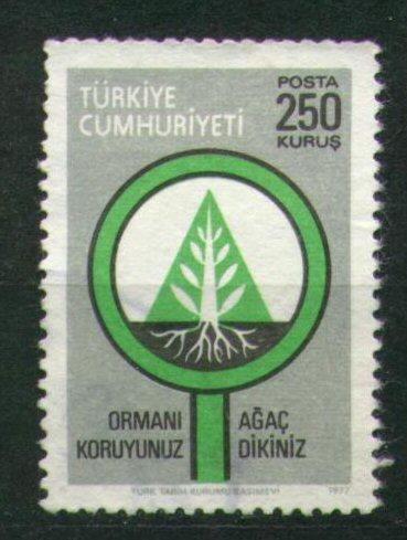 #1812 - Turquie/Protection De La Forêt Yvert 2207 Obl - Naturaleza