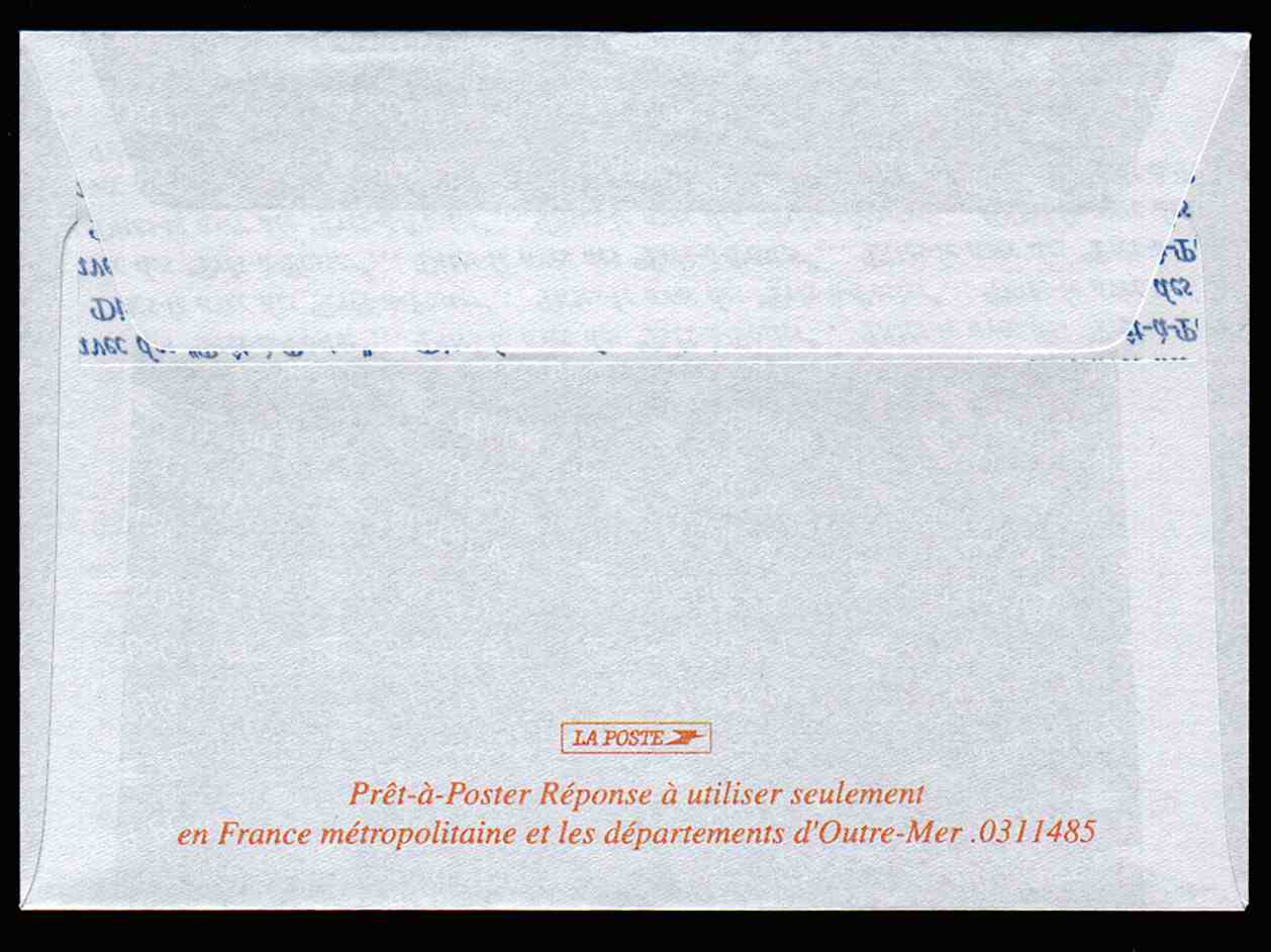 Entier Postal PAP Réponse. Oeuvres Hospitalières Françaises Ordre De Malte. Autorisation 61086, N° Au Dos: 0311485 - Listos Para Enviar: Respuesta /Luquet