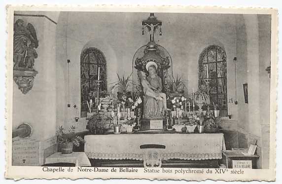 Bellaire - Chapelle De Notre-Dame De Bellaire - Statue Bois Polychromé Du XIVe Siècle - Beyne-Heusay