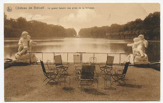 Beloeil - Château De Beloeil - Le Grand Bassin Vue Prise De La Terrasse - Belöil