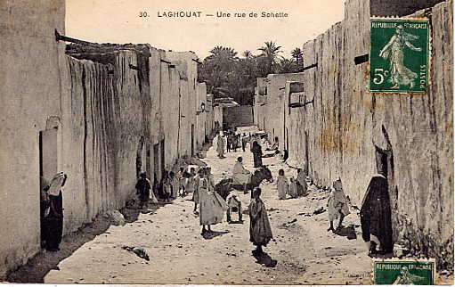 LAGHOUAT [Algérie] - Une Rue De Sohette - Laghouat