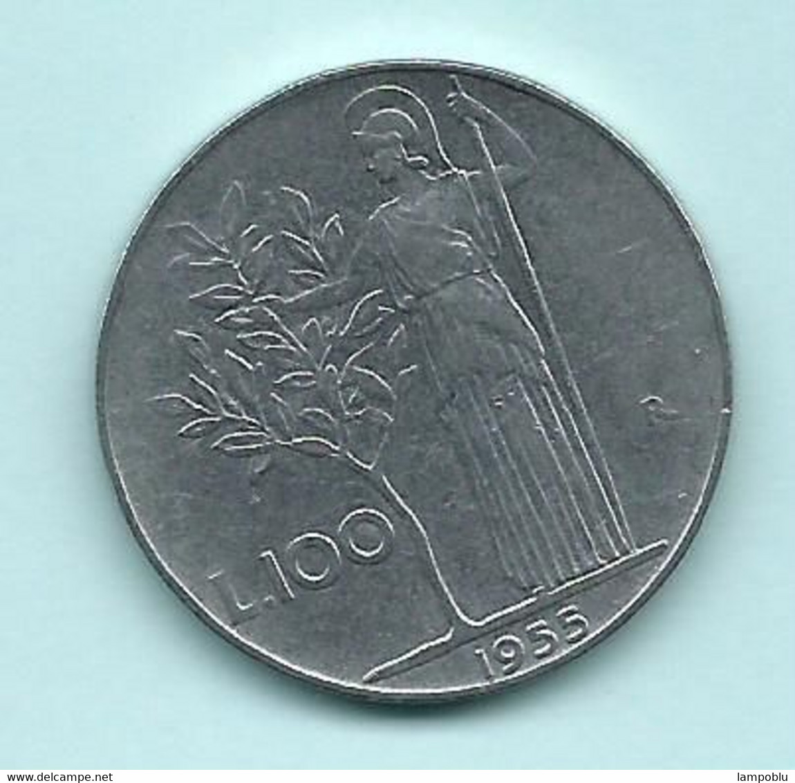 Repubblica Italiana 1955 - Moneta Da 100 Lire - Cat. Alfa 906 _ - 100 Liras