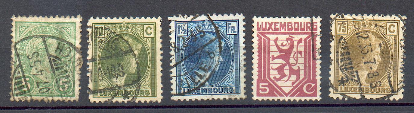 Lot 253 - 5 Valeurs - Gebruikt