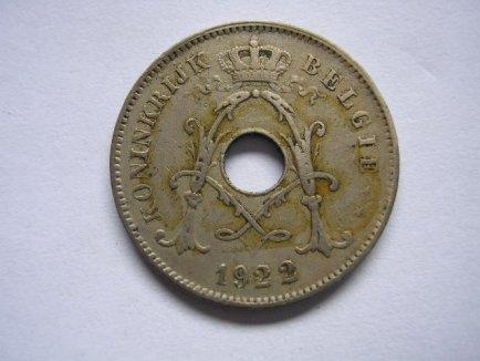 *Belgique 10 Centimes 1922* - 10 Centimes