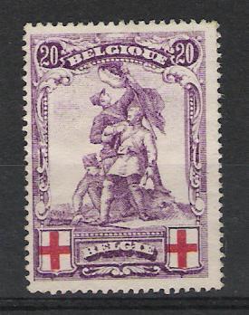 Belgie 128 (*) - 1914-1915 Red Cross