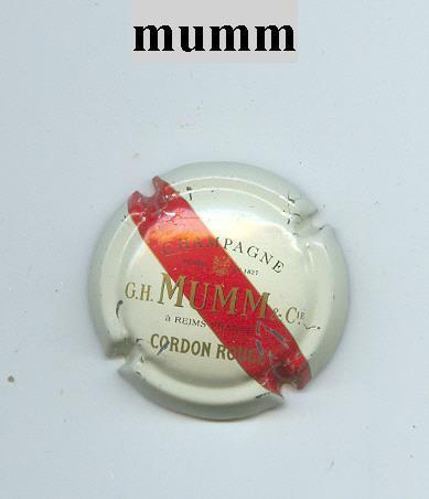 CAPSULE  De Champagne Mumm Cordon Rouge - Mumm GH Et Cie