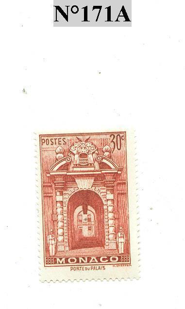 TIMDRE DE MONACO (30c Rouge Brique)N°171 - Other & Unclassified