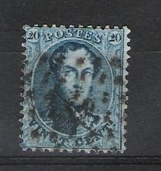 Belgie OCB 15A (0) - 1863-1864 Médaillons (13/16)