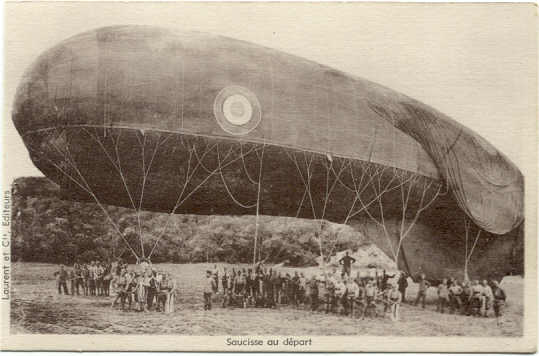 CAMP DE MAILLY - Saucisse Au Départ - Montgolfières