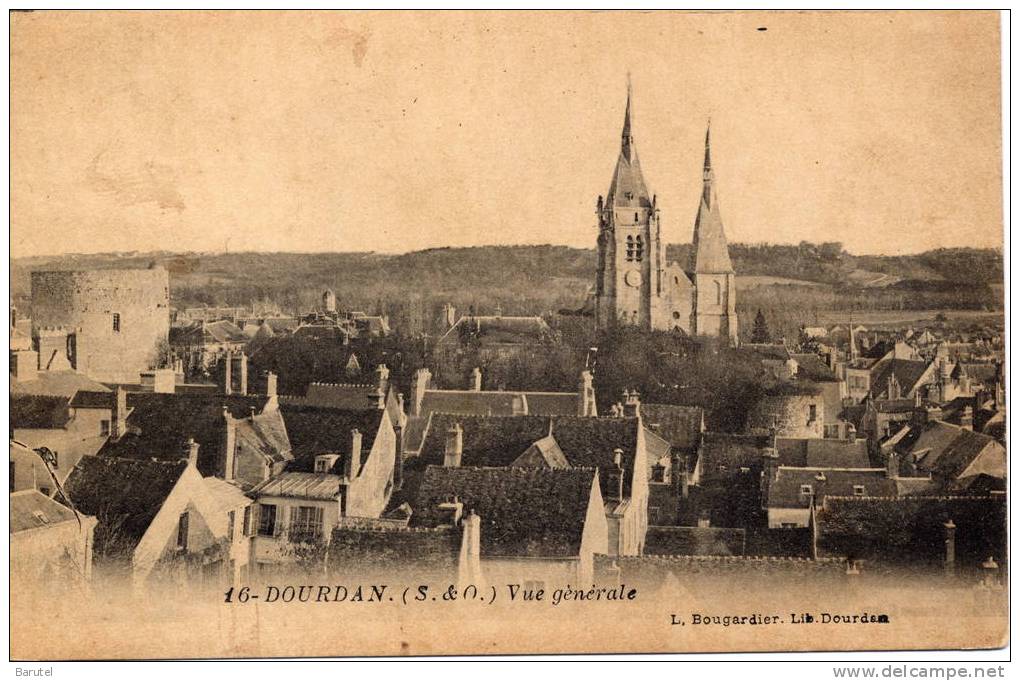 DOURDAN - Vue Générale - Dourdan