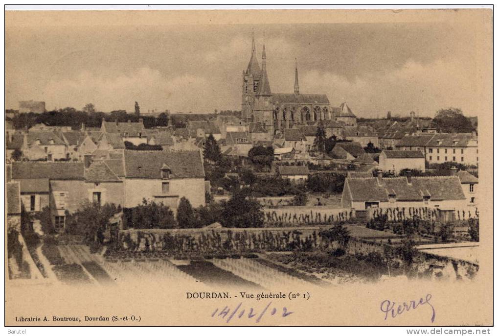 DOURDAN - Vue Générale - Dourdan