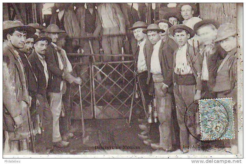 Descente De Mineurs - Montceau Les Mines