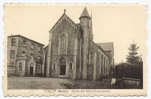 Bertrix - Eglise Des Pères Franciscains - Bertrix