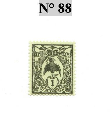 Timbre De Nouvelle Caledonie N° 88 - Sonstige & Ohne Zuordnung