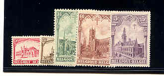 B 267/272 X - Unused Stamps