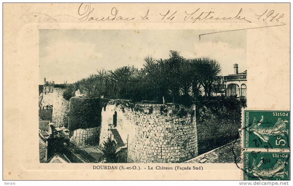 DOURDAN - Le Château (Façade Sud) - Dourdan