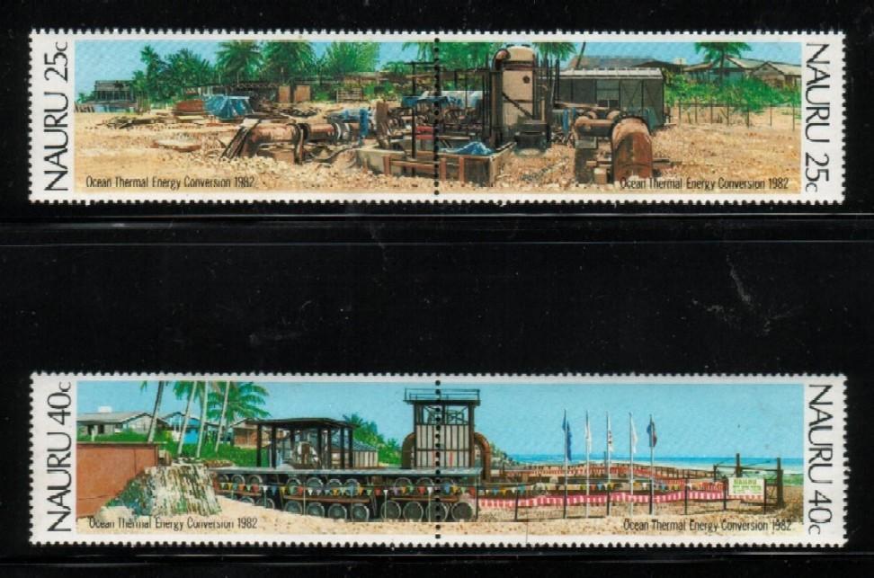 NAURU 1982 ENERGY SET OF 4 NHM - Nauru