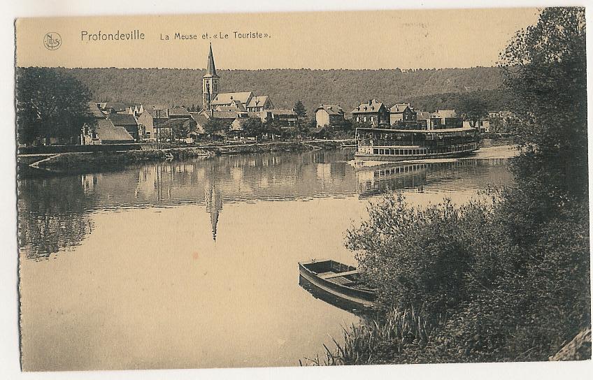 Profondeville La Meuse Et Le Touriste (c266) - Profondeville