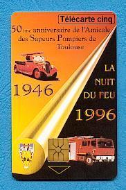 SAPEURS  POMPIERS  DE  TOULOUSE - (  Gn 216  ) - Neuve - *** LUXE *** - Voir Scan - - 5 Einheiten