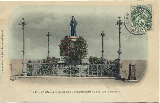 PONTMAIN - Monument érigé à L'endroit Où A Eu Lieu L'Apparition - Pontmain