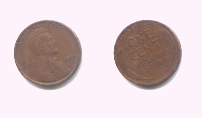 1 CENT 1934 - Other & Unclassified