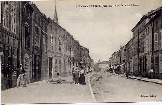 Ligny Rue De Neufchateau - Ligny En Barrois