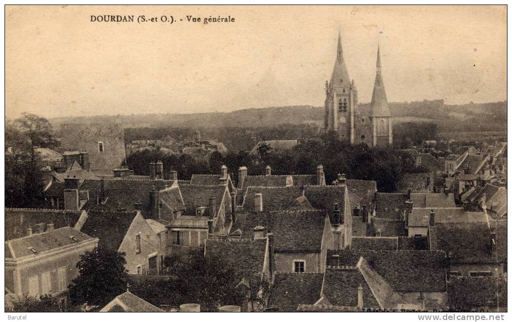 DOURDAN - Vue Générale - Dourdan