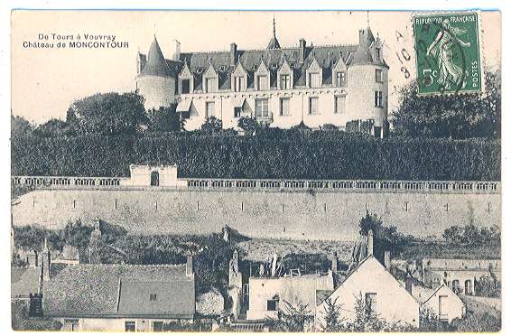 De Tours à Vouvray - Château De Moncontour - Vouvray