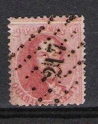 Belgie OCB 16A (0) - 1863-1864 Médaillons (13/16)