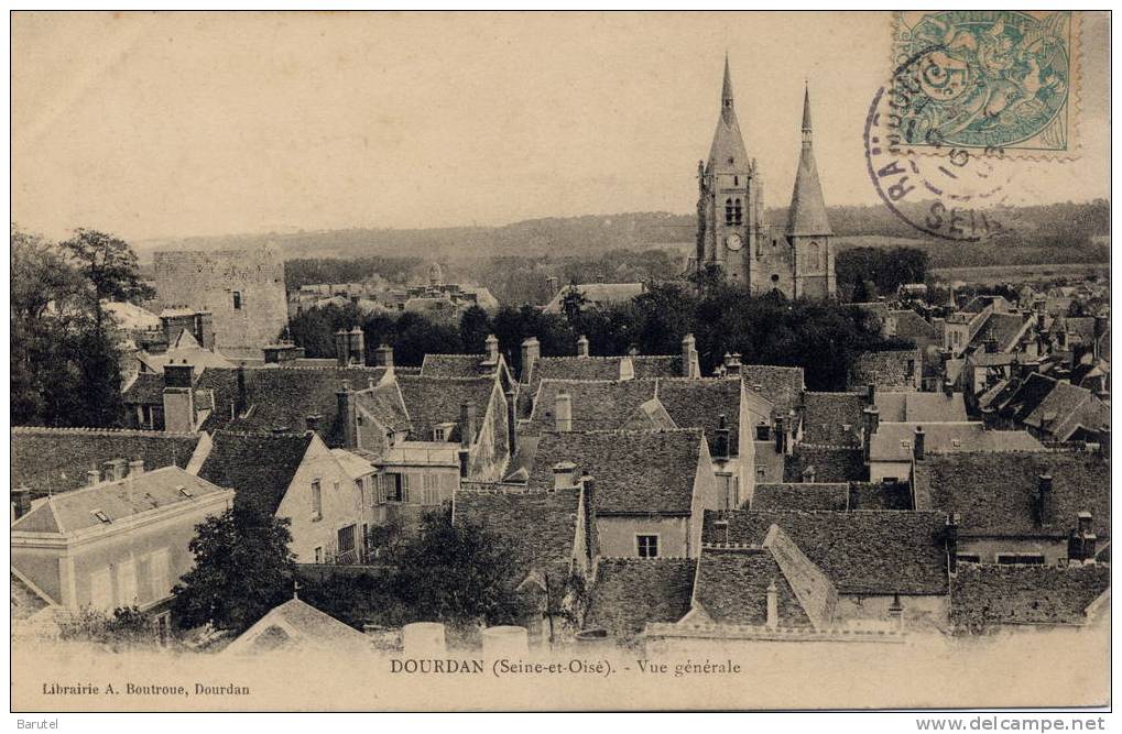 DOURDAN - Vue Générale - Dourdan