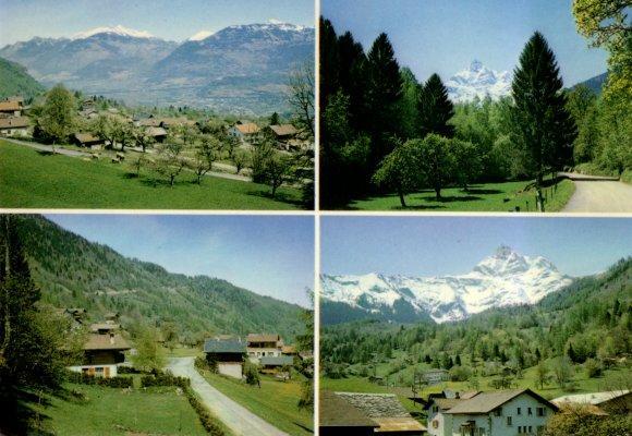 Carte Postale De VEROSSAZ, Valais - Vérossaz