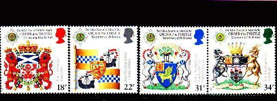 Grande Bretagne 1987 - Yv.no. 1274/7 Neufs** (d) - Ungebraucht