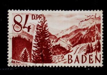 Bade Yv.no. 26 Oblitere (d) - Baden