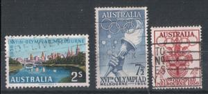 Timbres D'Australie 1/4 De La Cote - Ete 1956: Melbourne