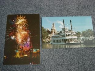 Lot 2 Cpm Disney Disneyland USA - Disneyworld