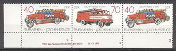 DDR    2724/2725/2724  Se Tenant    * *  TB   Camions , Pompier - Trucks