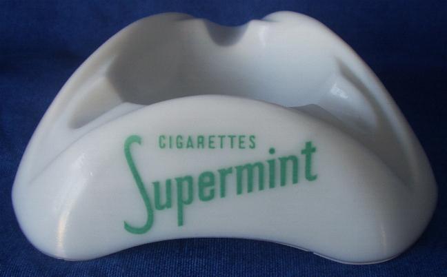 Cendrier "CIGARETTES SUPERMINT" - Aschenbecher