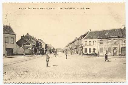 Beverloo - Bourg-Léopold - Rue De La Station ( Leopoldsburg - Statiestraat ) - Leopoldsburg (Kamp Van Beverloo)