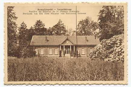 Beverloo - Bourg-Léopold - Pavillon Du Ministre De La Défense Nationale - Leopoldsburg (Camp De Beverloo)