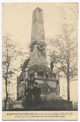 Beverloo -  Camp De Beverloo - Monument Tacambaro Elevé à La Mémoire Des Combattants Morts Au Mexique - Leopoldsburg (Kamp Van Beverloo)