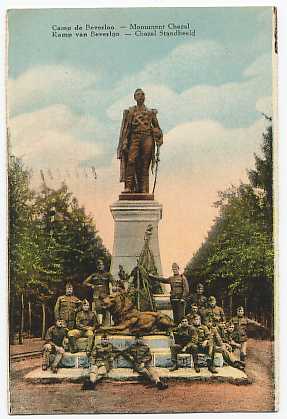 Beverloo - Camp De Beverloo - Monument Chazal ( Kamp Van Beverloo - Chazal Standbeeld ) - Leopoldsburg (Kamp Van Beverloo)