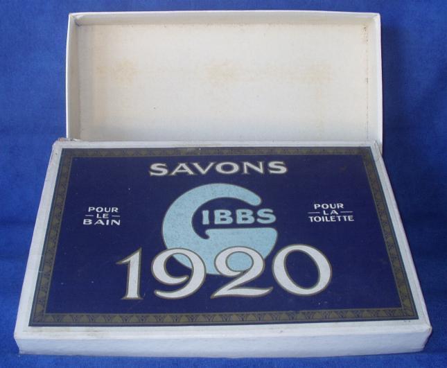 Boîte Cartonnée "SAVON GIBBS" - Scatole