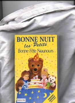 Bonne Nuit Les Petits Nounours VHS SECAM VF Noir Et Blanc - Séries Et Programmes TV