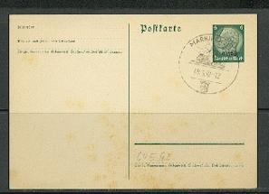 TYPE HINDENBURG 6pf. GUE G2 OBL. MARKIRCH 9/5/42 - Other & Unclassified