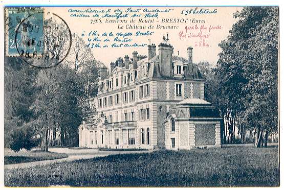 7526 - Environ De Routot - BRESTOT - Le Château De Brumare - Routot