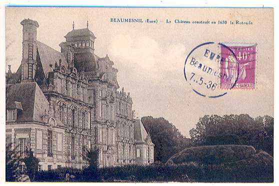 BEAUMESNIL Le Château - Beaumesnil