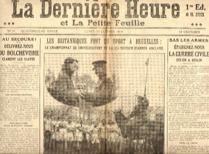 La Dernière Heure Et La Petite Feuille - N°13 Du 13/1/1919 Paul Margueritte Bolchevisme Armistice Berlin - Documents Historiques