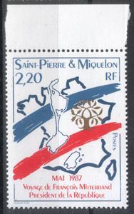 Timbres De St. Pierre Et Miquelon Tp ** Bord De Feuille No Y&T No 478 Cote 3.00 € SUPERBE - Otros & Sin Clasificación