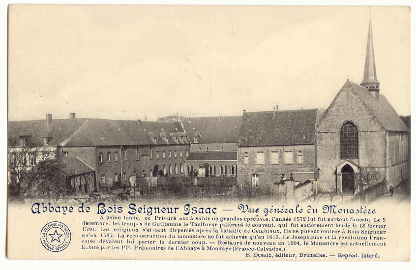 2040 - BOIS-SEIGNEUR-ISAAC  -  Vue Générale Du Monastère - Braine-l'Alleud