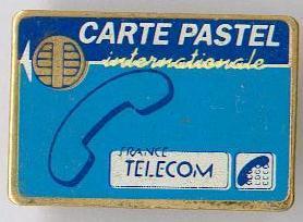 FRANCE TELECOM-CARTE PASTEL INTERNATIONALE - France Télécom